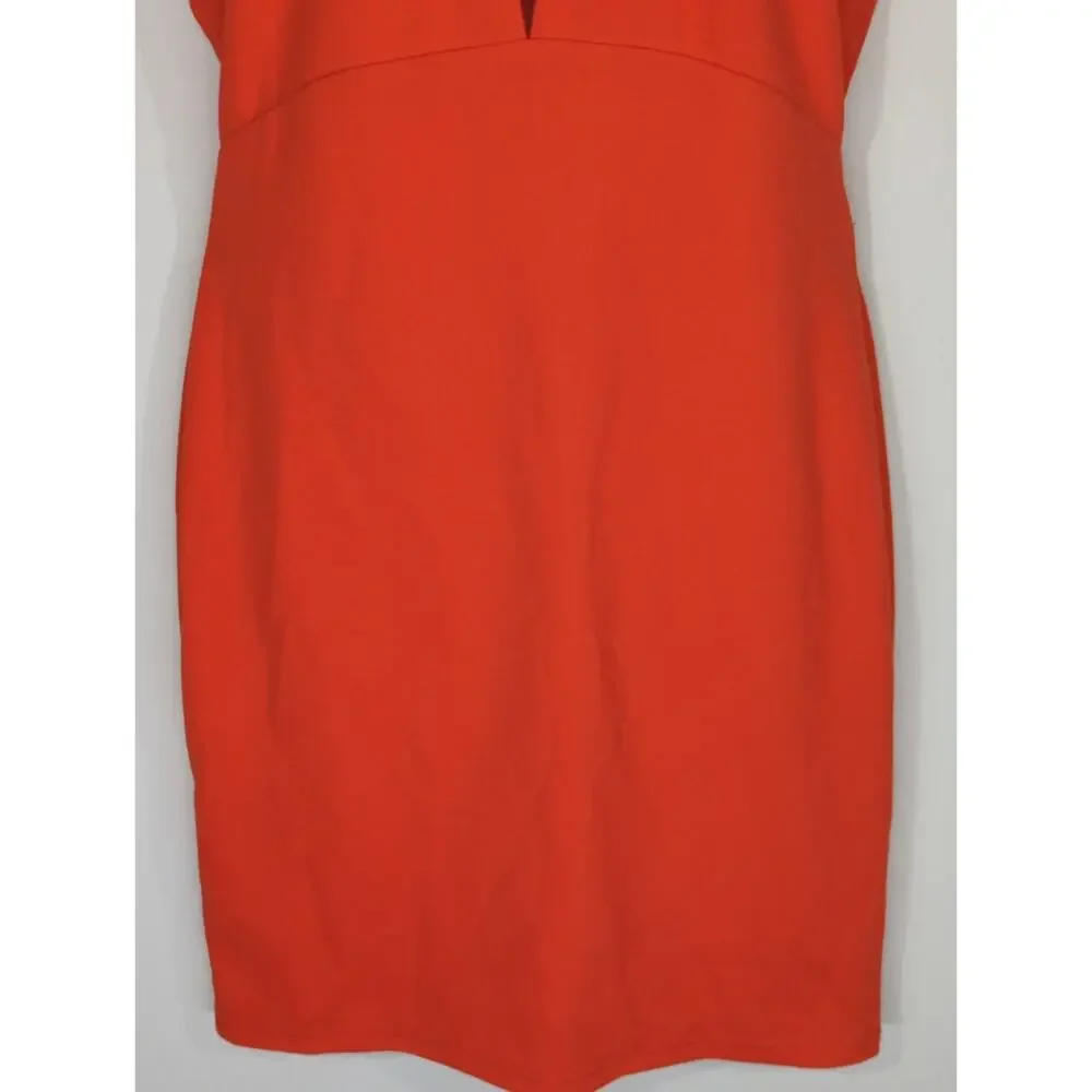 The Clothing Company Embellished Red Cut Out Mini Dress‎ Women's MEDIUM NWT